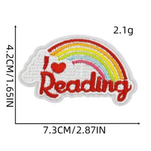 Rainbow cloth stickers 2#
