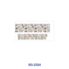 Wholesale 8pcs Mixed Vintage Portrait Floral Teacher Cartoon Print 3oz Cup Stickers Wrap OLY Exclusiv