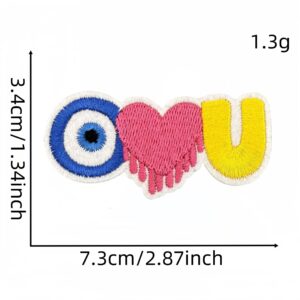 Pink series cloth stickers 27 #