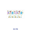 oly-165b89dcd5ff24963a15d0265844f887 Wholesale 8pcs Mixed Movie Cartoon Character Print 3oz Cup Stickers Wrap OLY Exclusive