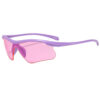 Wholesale Silver Mirror Goggles Windproof UV400 Unisex Trendy Outdoor Sports Sunglasses