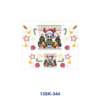Wholesale 8pcs Christmas Elf Mini Cup Keychain Sticker