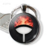Wholesale Anime Keychain Metal Electroplated Rinnegan Eye Pendant Boutique Resale Gift
