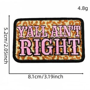 English slogan cloth sticker 19 #