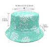 Wholesale Starfish Pattern Double Sided Fisherman Hat Sun Protection Fashion Accessory for Outdoor Travel Gift