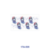 Wholesale 5pcs Christmas Theme Cute Animal Christmas Stocking Fairy Light Holly Snowflake Mixed Decor Prints 16oz Cup UV DTF Wraps