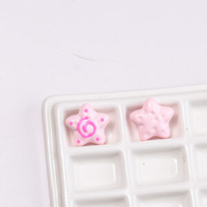 Light pink fish cake stars