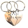 Wholesale Creative Best Friend Spliced Pendant Necklace Fashion Accessory Gift for Couple