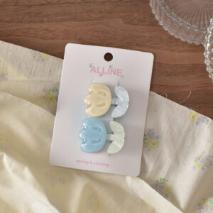 23#yellow blue tulip-2pcs