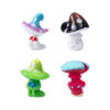 Wholesale Halloween Ghost Mushroom Resin Ornament for Garden DIY Miniature Landscape Decor