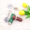 Wholesale Metal Mesh Keychain Bag Charm Fashion Accessory Business Gift