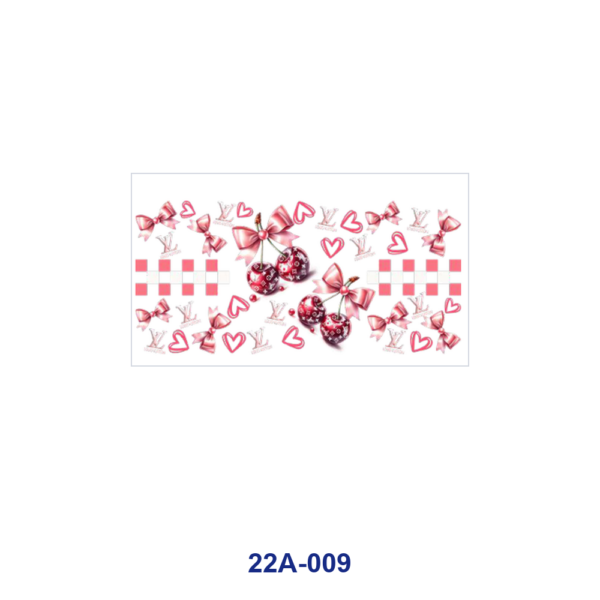 oly-17290a368d6ab3badc0ba4234257a8fb Wholesale 5pcs Watercolor Designer Handbag Bear Logo Cherry Bow Floral Mix 16oz Cup UV DTF Wraps OLY Exclusive