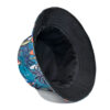 Wholesale Chic Bucket Hat with Palm Tree Print Sun Protection Unisex Summer Hat for Outdoor