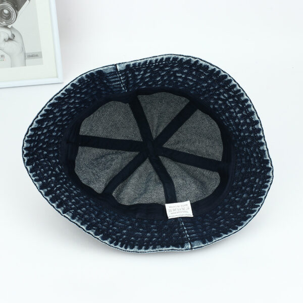 oly-1746351bdb40bc8968c18248b6a8f8b7 Wholesale Retro Denim Fisherman Hat Women Windproof Casual Sun Hat Boutique Resale