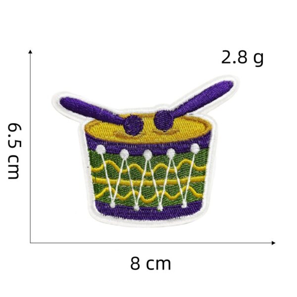 oly-176aa6ecaf05d2e263e583339e1eb783 Wholesale Polyester Thread Carnival Party Applique Patch Decorative Accent for Coat Fashion Gift