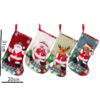 Wholesale Sequin Christmas Stocking Pendant Festive Tree Ornament Decorative Accessory for Holiday Gift