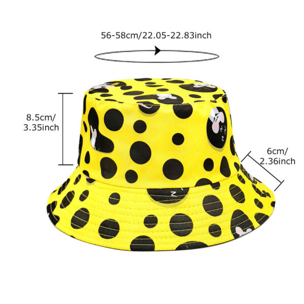 Wholesale Pattern Bucket Hat Women Sun Protection Casual Beach Hat