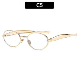 C5-gold frame white film