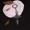 Wholesale Cross Skull Alloy Keychain Fashion Accessory for Car Keys Gift for Men