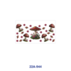 oly-1794e64579ef3154fa26149df5367c4b Wholesale 5pcs Luminous Whimsical Watercolor Mushroom Gemstone Wild Flower Butterfly Mixed Decor Prints 16oz Cup UV DTF Wraps