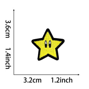 Hot melt glue* five-pointed star