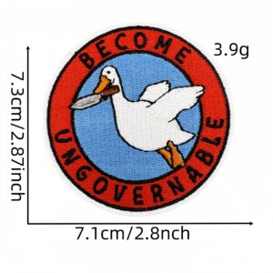 Cartoon animal cloth stickers 3#