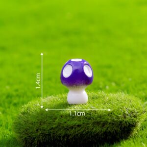 Size 20, small, 5 purple. / Mushroom Series 29