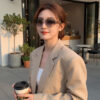 oly-17dce929e3039e0a1bd7183120f83fe1 Wholesale Stylish Retro Frameless Sunglasses UV400 Sun Protection Gold Frame Grey Lens Boutique Resale Accessory