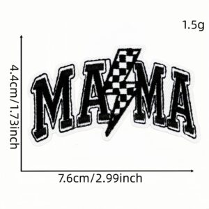 Mama letter cloth sticker 1 #