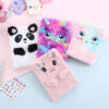Wholesale Cute Embroidery Cartoon Notebook A5 Loose Leaf Paper Cover Stationery Gift for Children