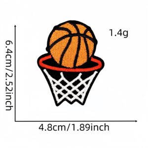 Basketball cloth stickers 10#