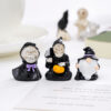 Wholesale Halloween Mummy Wizard Resin Cartoon Doll Car Desktop DIY Decorative Ornament