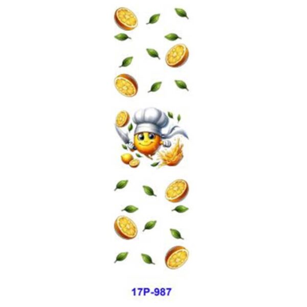 Wholesale 2/8/16pcs UV DTF Stickers Summer Cute Cartoon Lemon Fruit Patterns Pen and Bookmark Stickers