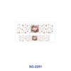 oly-18a66115102d0c0f6bc75b975f279564 Wholesale 8pcs Mixed Horse Floral Cross Cartoon Print 3oz Cup Stickers Wrap