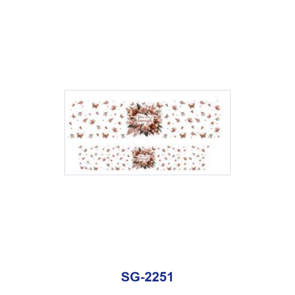 oly-18a66115102d0c0f6bc75b975f279564 Wholesale 8pcs Mixed Horse Floral Cross Cartoon Print 3oz Cup Stickers Wrap