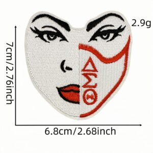 Sorority cloth patch 19#
