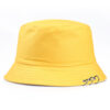 oly-18b5fce4ab2ff4525b7731e08e8f7d1d Wholesale Korean Style Hip Hop Fisherman Hat with Large Rivet Rings Unisex Fashion Accessory for Party Gift