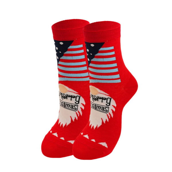 oly-18c264a816f203c7bceda80f9ba04ea0 Wholesale Christmas Cartoon Mid Calf Socks Trendy Fashion Accessory Gift for Women