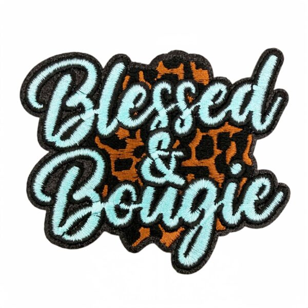 Wholesale Leopard Print English Slogan Embroidered Patches Set of 20 Decorative Clothing Accessory