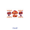 oly-18df7f721f98050596169c20db3b4b8b Wholesale 5pcs Psychedelic Tie Dye Galaxy Mushroom Checker Star Crystal Mixed Decor Prints 16oz Cup UV DTF Wraps