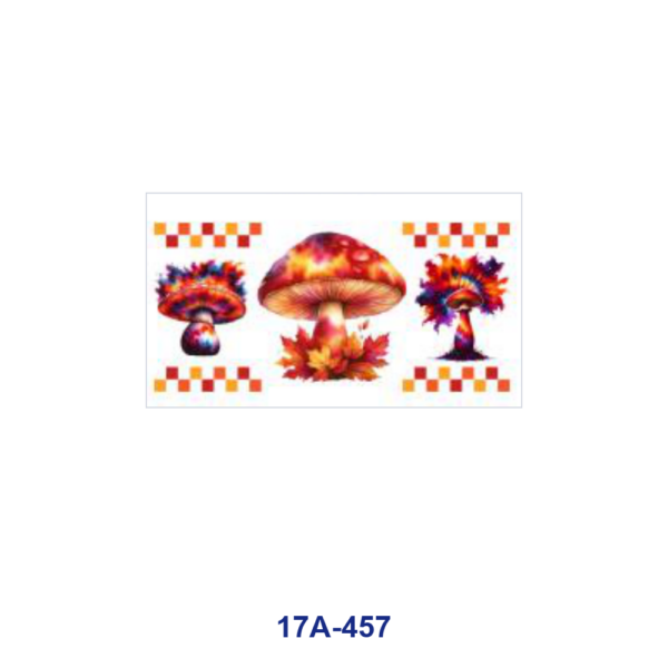 oly-18df7f721f98050596169c20db3b4b8b Wholesale 5pcs Psychedelic Tie Dye Galaxy Mushroom Checker Star Crystal Mixed Decor Prints 16oz Cup UV DTF Wraps