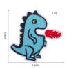 oly-18e7c2f6434f48e141a67b62d3ceaf2b Wholesale Cartoon Dinosaur Embroidery Patch - Party Gift for Kids Clothing Accessory