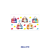 oly-191849892c182e97089a07f360a551e5 Wholesale 5pcs Watercolor Designer Handbag Bear Logo Cherry Bow Floral Mix 16oz Cup UV DTF Wraps OLY Exclusive