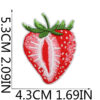oly-191ef17b0703adc2a337453c5d090ac2 Wholesale Polyester Thread Embroidered Strawberry Harvest Patch Decorative Accent for Clothing