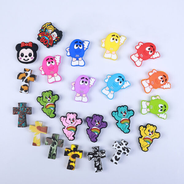 oly-191f9b6eceb0fcb047edde0028b491bf Wholesale Silicone Cartoon Beads DIY Jewelry Making Fashion Accessory Gift OLY Exclusive