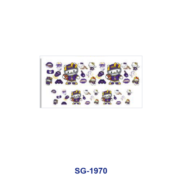 oly-192103adabf7403ff27a2f5c414b60a3 Wholesale 8pcs Sports Themed Cartoon Figure Sticker Pattern 3oz Cup Stickers Wrap OLY Exclusive