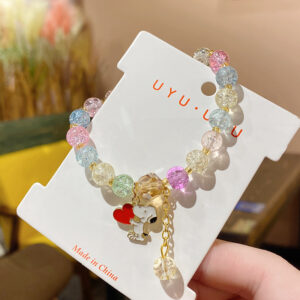 Love dog bracelet bag