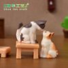 Wholesale Chinese Style Cute Kitten Resin Figurine - Animal Desktop Decor, Trendy Home Accent Gift for Boutique