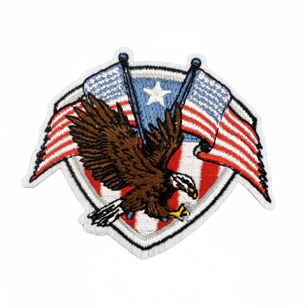 oly-197a8f4272eb8780ef84fcc88245394d Wholesale Stylish Embroidered Five-Point Star Flag Patch - DIY Accessory for Decor