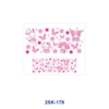 Wholesale 8pcs Cute Pink Cat UV DTF Mini Cup Keychain Sticker OLY Exclusive
